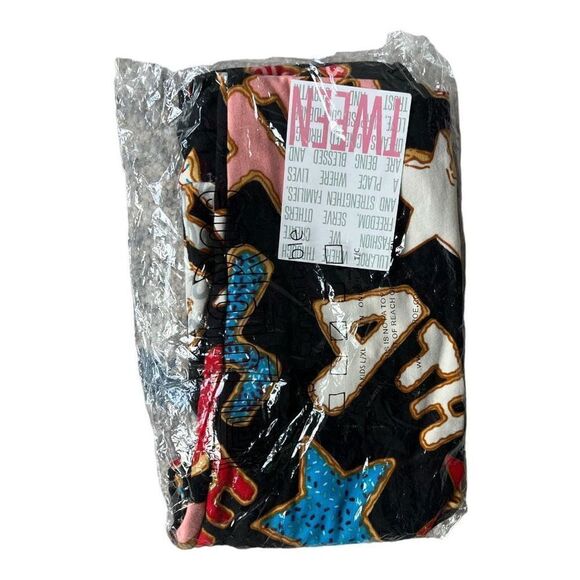 New Womens Lularoe 4th Fourth of July Super Soft Leggings - Sz 00/0 Tween - Picture 3 of 3